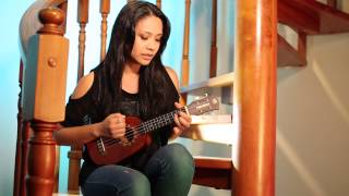 Waterfalls  TLC ukulele cover by Czarina [upl. by Anaicul]