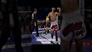 Coban knocks out Ramon Dekkers in their 1st of 4 fights มวยไทย muaythai kickboxing [upl. by Cyrill45]