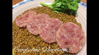 COTECHINO CON LENTICCHIE [upl. by Bald]