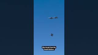 VMFA323 Death Rattlers Overhead Break Into Santa Maria [upl. by Aiet]