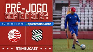 PRÉJOGO  Náutico x Figueirense  Série C 2024 [upl. by Ahsinom]