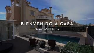 Lovely property in El Raso with private pool and big terraces  SkandiaMäklarna Torrevieja [upl. by Ynhoj]