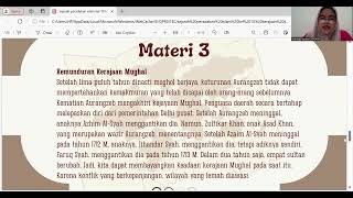 Tugas matakuliah SPI sejarah daulah mughal diindia [upl. by Notlim]