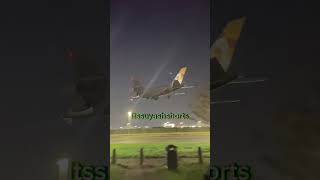 LHR plane spotting at night avaition airplane airbusa380 avgeek airplanespotting lhr [upl. by Travax]