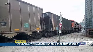 17yearold accused of derailing train in Bennet to be charged as an adult [upl. by Pippas810]