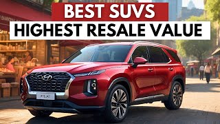 Top 7 SUVs With Highest Resale Value In 2024 [upl. by Akcir361]