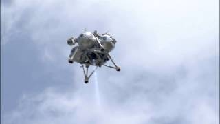 Morpheus Makes Free Flight at Kennedy Space Center [upl. by Aonian]