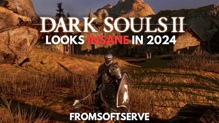 Dark Souls 2 Looks INSANE in 2024 [upl. by Yaf]