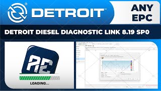 DETROIT DIESEL DIAGNOSTIC LINK 819 SP0  INSTALLATION [upl. by Savina623]