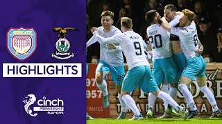 Arbroath 00 Inverness CT 35 pen  cinch Premiership PlayOff SemiFinal 2nd Leg  Highlights [upl. by Pizor318]