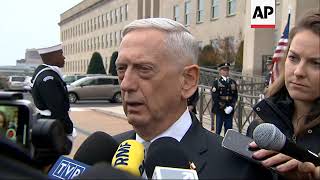 Mattis calls Poland a NATO role model [upl. by Omolhs]