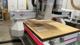 Nextech Excitech Osai R300 4x8 CNC Router [upl. by Bartlett]