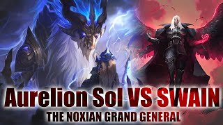 4 Star Aurelion Sol VS Swain The Noxian Grand General Challenge [upl. by Ayote239]