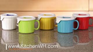 Corningware Multicolored PopIn Mugs [upl. by Stargell]