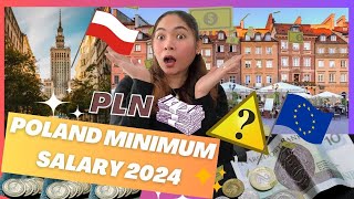 MINIMUM WAGE IN POLAND 2024 [upl. by Araldo]