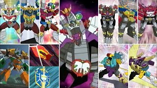 Daigunder All Transformations Jetix Dub Only [upl. by Nnayllehs309]