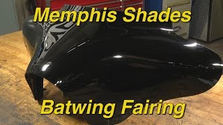 Memphis Shades Batwing Fairing [upl. by Rehc554]