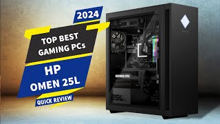 TOP Best Gaming PC in  2024   2  HP OMEN 25L [upl. by Eelannej]