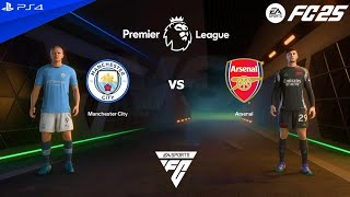 FC 25 PS4  Man City vs Arsenal  Premier League 2425 [upl. by Aretta]