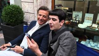 COLPI DI FORTUNA  Clip di backstage con Christian De Sica e Francesco Mandelli [upl. by Latsyrd]