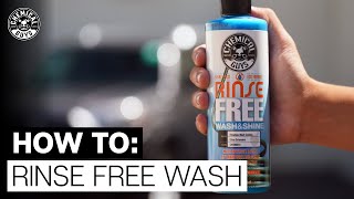 How To Wash Your Car Without Rinsing  Chemical Guys [upl. by Enalb]