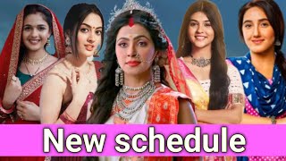 Colors tv new schedule l Shiv Shakti maha episode l Suman Indori and Megha Barsenge MAHSANGAM [upl. by Anastos]