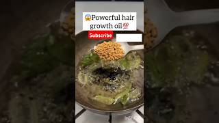 Fast Hair growth oil haircareroutine diyhairoil stophairfall shortsfeed shorts viral haircare [upl. by Burris]