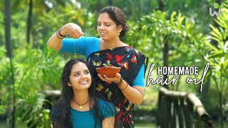 Homemade hair oil  Natural Home Remedies  Traditional hair oil for insane hair growth [upl. by Pat]