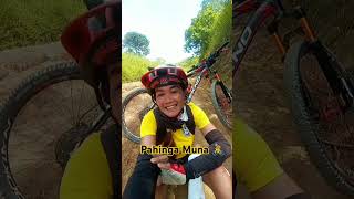 Pahinga Muna 🥰 nature biker bike travel bikeride adventure offroad [upl. by Yart17]