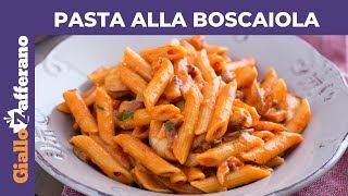 PASTA ALLA BOSCAIOLA RICETTA ORIGINALE [upl. by Waterman757]