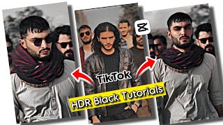 Black HDR Video Tutorials 🔥🌺New HDR Black Editing  Raja Umar VideO editing 🔥 [upl. by Neerroc]