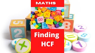 Finding HCF in easy way [upl. by Yhtomiht]