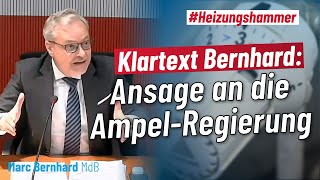 Klartext Bernhard Ansage an die AmpelRegierung 🚦 [upl. by Caty]