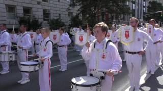 Steuben Parade2016NYCFanfarenzug PotsdamNYCParadelife [upl. by Aloin]