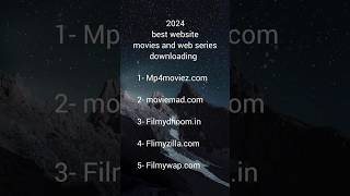 Top 5 website yahan se aap movies amp series free mein download kar sakte hain [upl. by Camm]