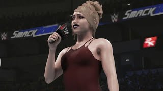 WWE 2K19  LYA PROMO FLORIANE  TEAM DANGEROUS   SmackDown Live [upl. by Aset]