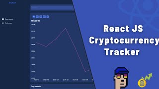 Build a Cryptocurrency App with React JS [upl. by Waneta165]