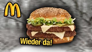 McDonalds Der M Burger kehrt zurück  Neuer Big Rösti Spicy Test [upl. by Rianon]