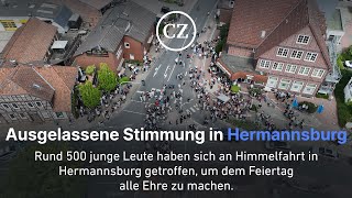 Ausgelassene Stimmung an Himmelfahrt in Hermannsburg [upl. by Nehgam458]