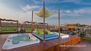 MS Mayfair Nile Cruise LuxorAswanLuxor  NileRiverCruiseShipscom [upl. by Tessa]