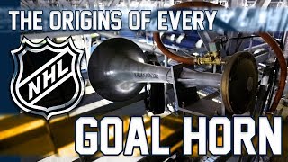 The Origins of Every NHL Goal Horn [upl. by Sabella]