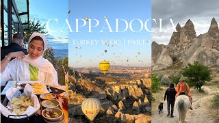 Cappadocia Vlog  Hot air balloon ride Horse riding  Turkey Vlog Part 1  Travel with Naima [upl. by Tisdale]