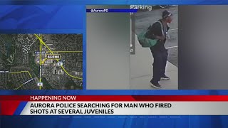 Police searching for man who allegedly fired shots at juveniles [upl. by Afatsuom]