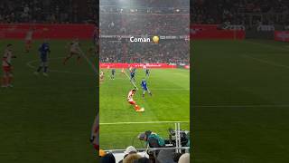 Kingsley Coman 🔥football fcbayern fcb coman fy bundesliga allianzarena bayernmünchen viral [upl. by Jacques198]