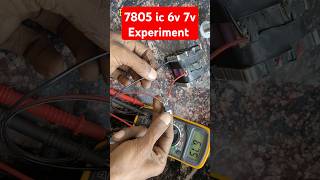 7805 ic Regulator Experiment with testing  Electronics Verma [upl. by Gnouhc289]