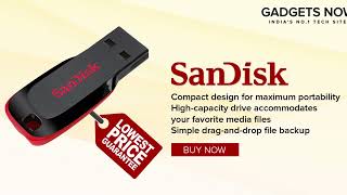 Sandisk Cruzer Blade 32GB USB 20 Flash Drive SDCZ50032GB35 RedBlack [upl. by Veats]