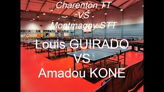 TT REGIONALE 1 I VS Amadou KONE 1643  Montmagny STT [upl. by Derfla101]