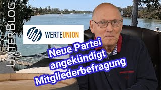 WerteUnion  Neue Partei  Chaos zum Jahresanfang  Verfall der Altparteien  Versagen der Regierung [upl. by Laroy958]