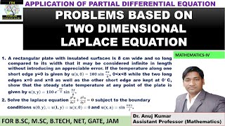 Laplace Equation  Laplace Equation Example  Laplace Equation Questions  Laplace Equation in 2D [upl. by Alfeus]