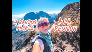 4 Randonnées pas trop difficiles à faire absolument à La Réunion [upl. by Ahsinnod451]